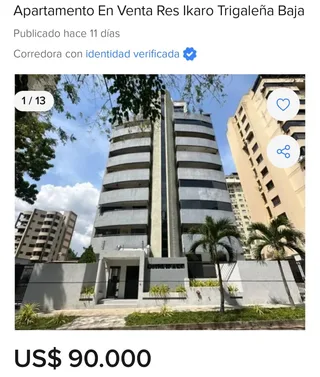 Apartamento en La Trigaleña