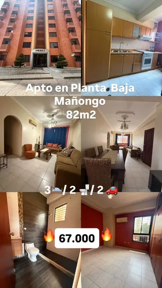 Apartamento en Mañongo