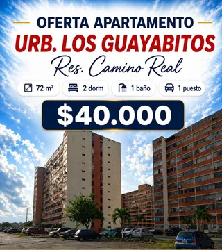 Apartamento en Camino Real, Naguanagua