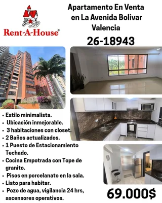 Apartamento en Avenida Bolivar, Valencia