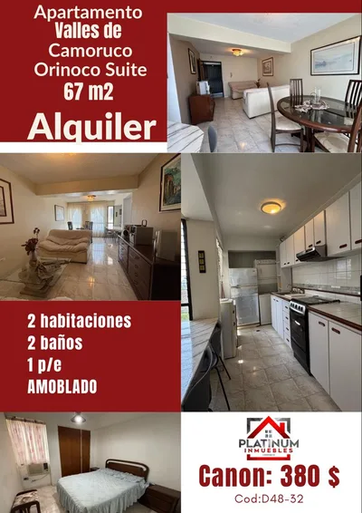 Apartamento en Valles de Camoruco — USD 380