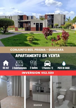 Apartamento en Guacara