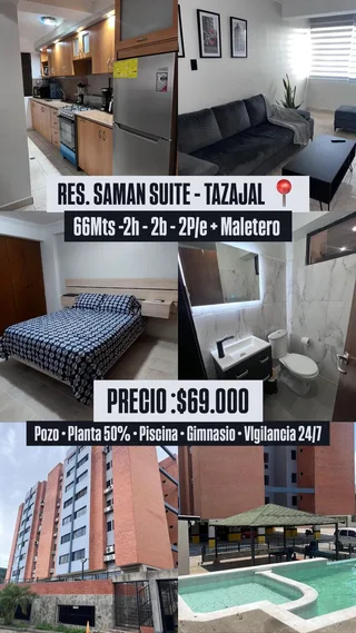 Apartamento en Residencias Saman Suite • Tazajal