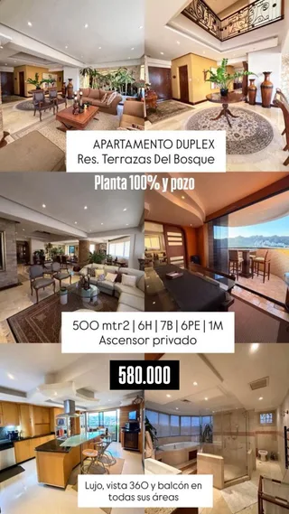 Apartamento en Terrazas del Bosque