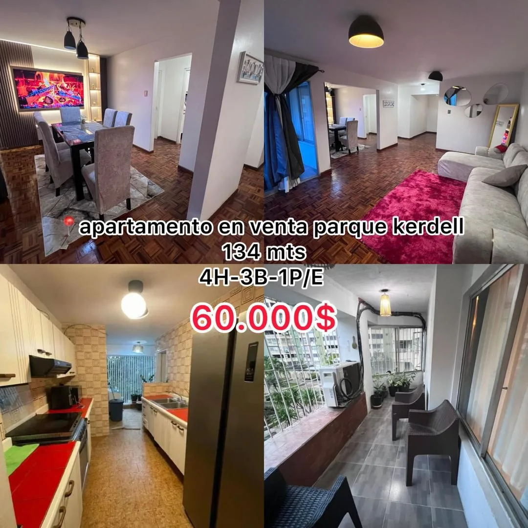 Apartamento en Venta en Residencias PARQUE KERDELL — 4 hab 134m² — USD 60,000