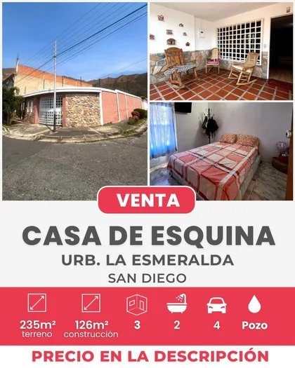 Casa en Parque Esmeralda, Urb. La Esmeralda, San Diego — USD 75,000