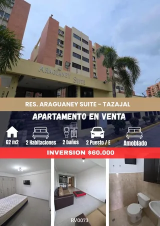 Apartamento en conjunto residencial araguaney suites sector tazajal