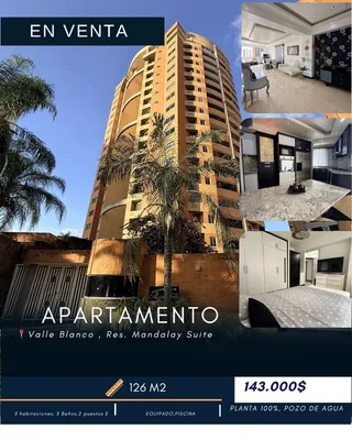 Apartamento en Conjunto Residencial Valle Blanco, Edificio Mandalay Suite