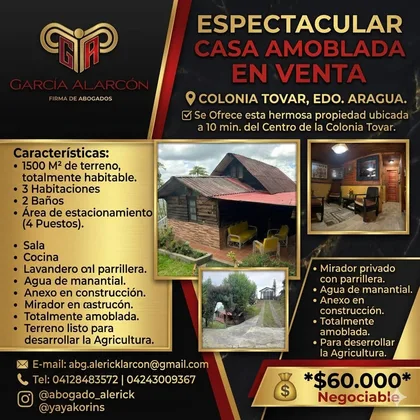 Casa en URB.LOS OVEROS TURMERO — Precio a consultar