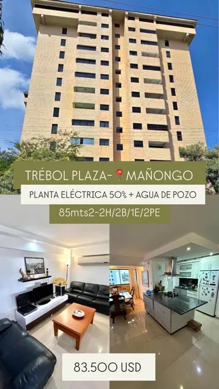 Apartamento en Mañongo, Residencias Trebol Plaza