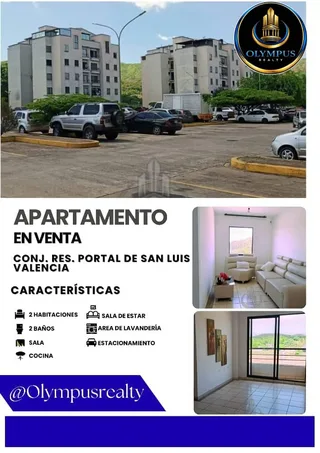 Apartamento en Portal De San Luis, La Florida, Edo. Carabobo