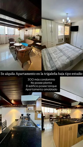 Apartamento en Residencias Tatiana, La Trigaleña Baja