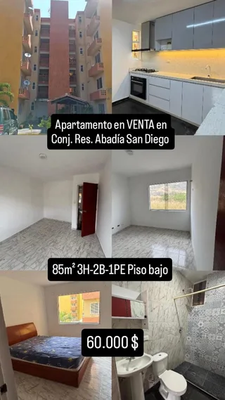 Apartamento en Conjunto Residencial La Abadía, San Diego