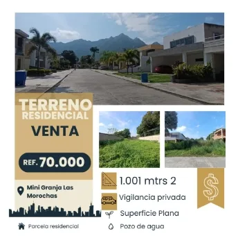 Terreno en Venta en Valencia San Diego 1001m² — USD 70,000