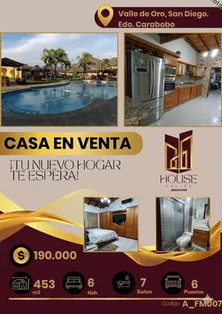 Casa en Valle de Oro, San Diego