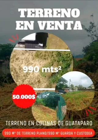 Terreno en URB. COLINAS DE GUATAPARO