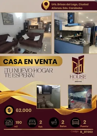 Casa en Brisas del Lago, ciudad alianza