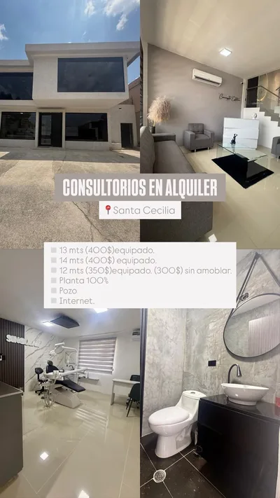 Oficina en Agua blanca Santa Cecilia — USD 400
