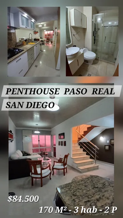 Penthouse en Paso Real , San Diego — USD 84.500