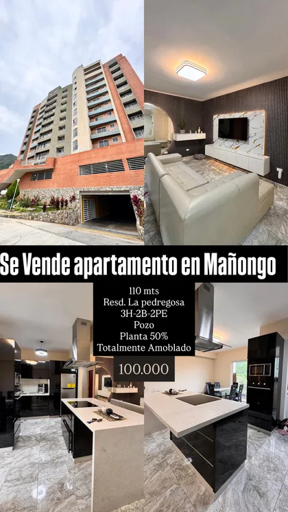 Apartamento en Mañongo valencia — USD 100